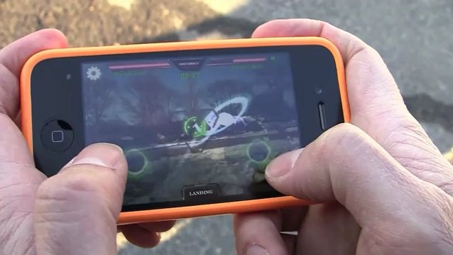 AR.FlyingAce lets your AR.Drone shoot lasers AR.FlyingAce lets your AR.Drone shoot lasers