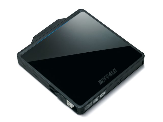 Buffalo Portable DVD Drive looks sleek and sexy Buffalo Portable DVD Drive looks sleek and sexy