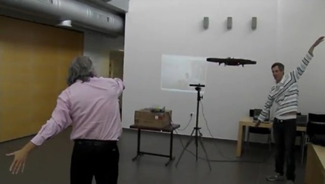 Parrot AR Drone now works with Kinect Parrot AR Drone now works with Kinect