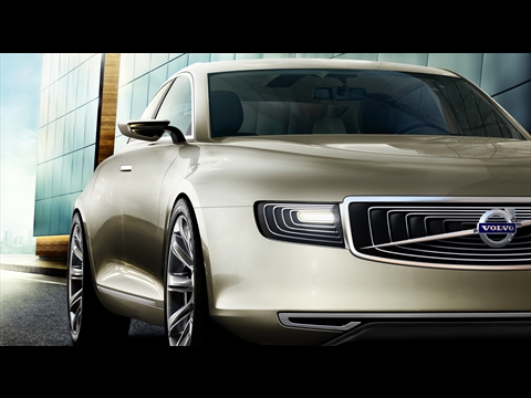 Volvo Concept Universe Car layered Grill design
