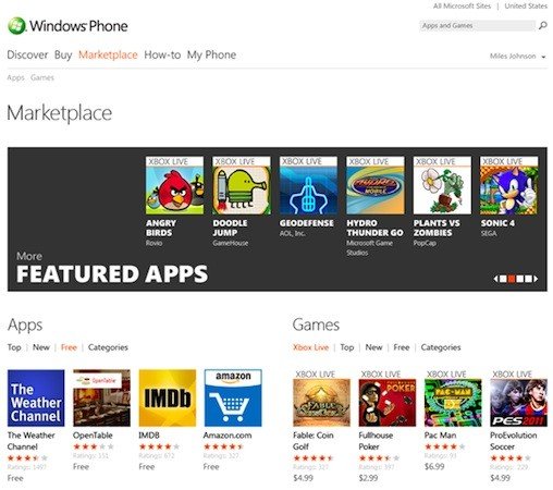 Windows Marketplace Windows Marketplace