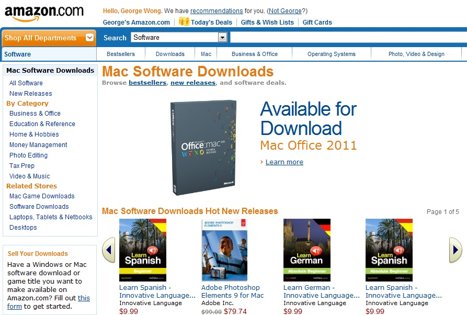 Mac Download Store, Inovasi Terbaru Amazon Untuk Menantang Apple Mac App Store