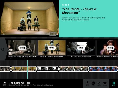 Dragontape lets you remix your web videos on your iPad Dragontape lets you remix your web videos on your iPad