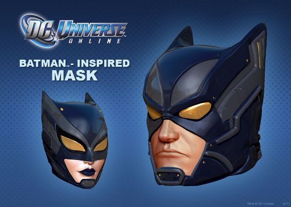 DCUO Batman-inspired mask DCUO Batman-inspired mask