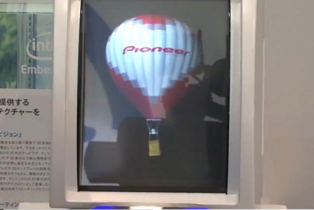 Pioneer Floating Vision display lets you touch 3D visuals Pioneer Floating Vision display lets you touch 3D visuals