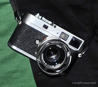 Leica M9 P spotted in the wild Leica M9 P spotted in the wild