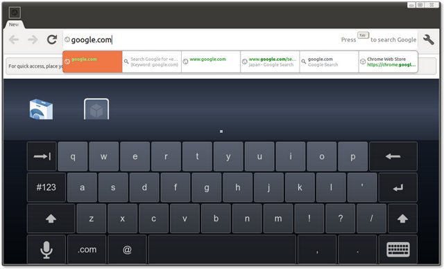 Google Chrome with Touch UI revealed in pictures Google Chrome with Touch UI revealed in pictures