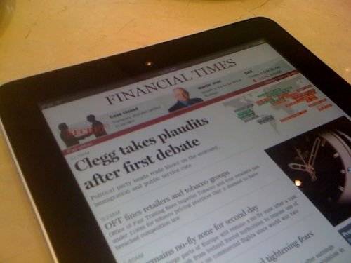 The Financial Times launches web app version of its publication The Financial Times launches web app version of its publication