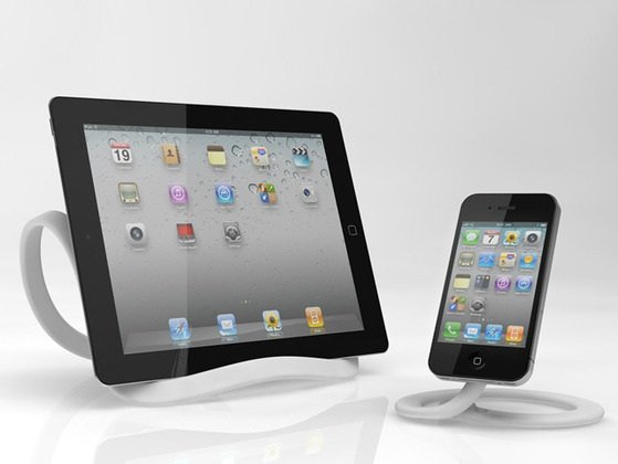 The InfiniteLoop is one versatile tablet/smartphone stand The InfiniteLoop is one versatile tablet/smartphone stand