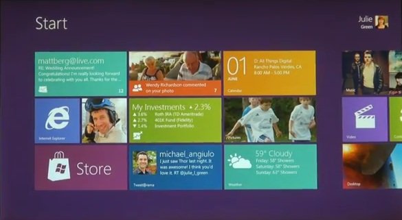 Microsoft shows off Windows 8 Microsoft shows off Windows 8