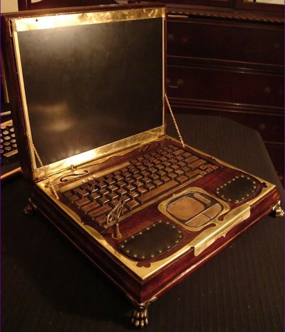Steampunk laptop Steampunk laptop