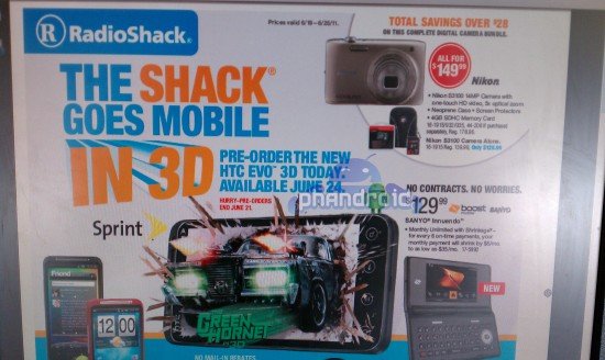 EVO 3D RadioShack June 24 EVO 3D RadioShack June 24