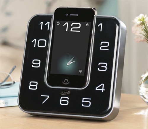 iLive Clock Radio is one sexy looking iPhone dock iLive Clock Radio is one sexy looking iPhone dock