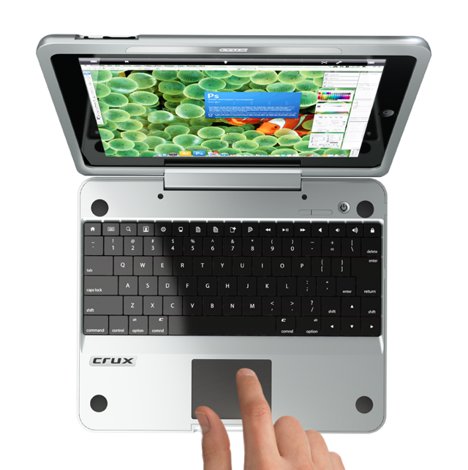 Crux Loaded shields your iPad, gives it a trackpad and some extra juice Crux Loaded shields your iPad, gives it a trackpad and some extra juice