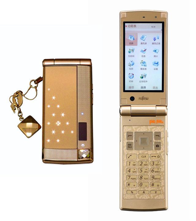 Fujitsu F 022 mobile phone its China looking all glam