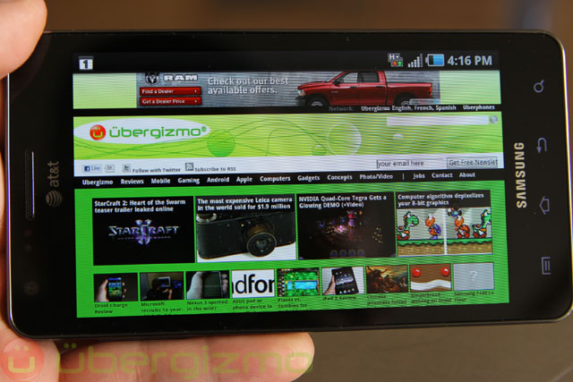 Samsung Infuse 4G Review