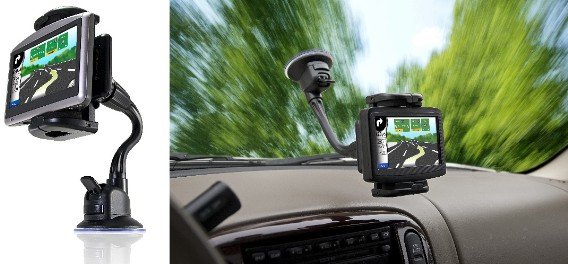 Bracketron Universal GPS Window Mount
