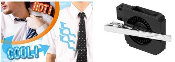 Thanko introduces the USB powered necktie clip cooler Thanko introduces the USB powered necktie clip cooler