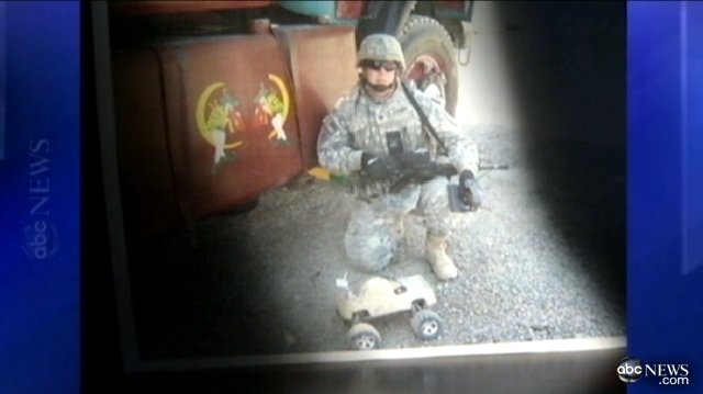 Remote controlled toy truck saves the lives of 6 soldiers Remote controlled toy truck saves the lives of 6 soldiers