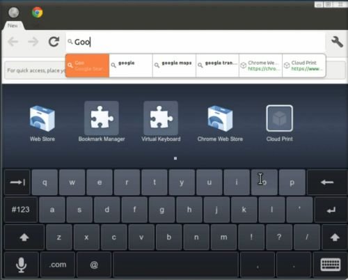 Google Chrome OS tablet Google Chrome OS tablet