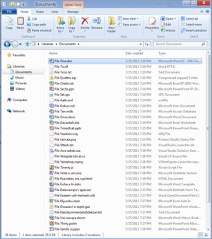 Windows 8 Explorer