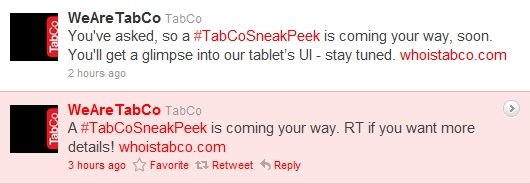 TabCo tablet UI preview on the way TabCo tablet UI preview on the way