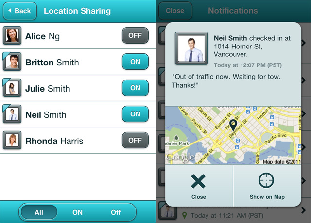 Moby: Private Location Sharing App with Battery Life Optimization Moby: Private Location Sharing App with Battery Life Optimization