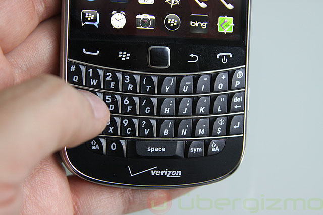 Test du Blackberry Bold 9900