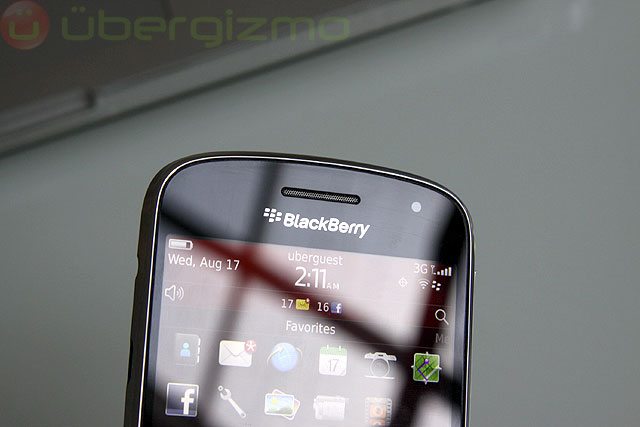 Test du Blackberry Bold 9900