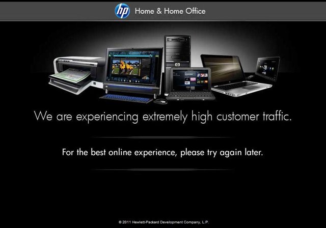 HP TouchPad on sale for employees – crashes web store HP TouchPad on sale for employees – crashes web store