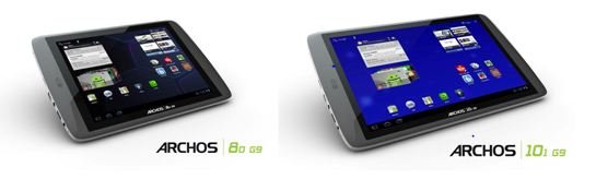 ARCHOS 80 G9 8GB tablet available next week ARCHOS 80 G9 8GB tablet available next week