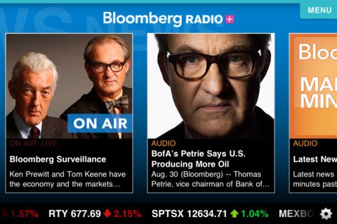 Bloomberg Radio+ app for iOS launched Bloomberg Radio+ app for iOS launched