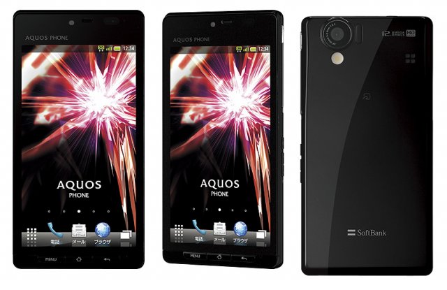 Sharp AQUOS 102SH Android phone introduced Sharp AQUOS 102SH Android phone introduced