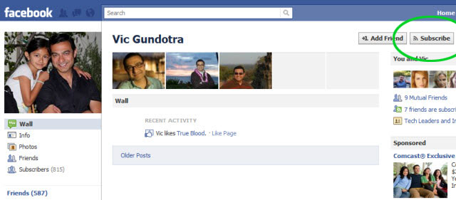 Facebook Subscribe Button: Playing Catch Up With Google+