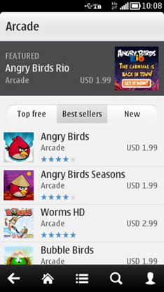 Qt Nokia Store