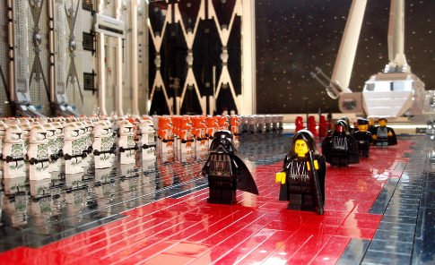 Death Star made from 30,000 LEGO pieces Death Star made from 30,000 LEGO pieces