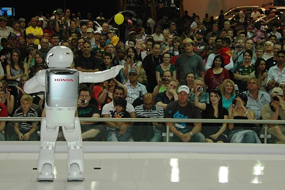 The humanoid robot will be at the Johannesburg International Motor Show 