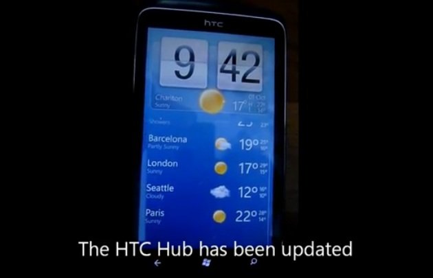 HTC Hub for Windows Phone Mango updated HTC Hub for Windows Phone Mango updated