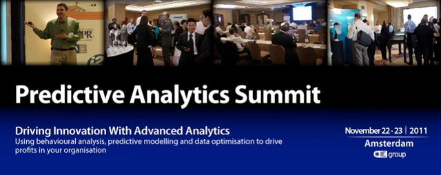 Predictive Analytics Summit Amsterdam 2011