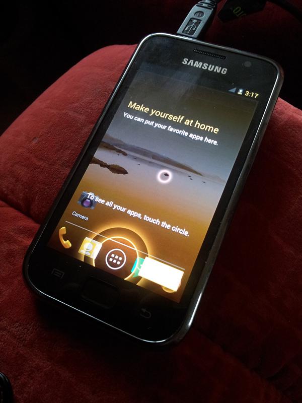 Samsung Galaxy S receives Ice Cream Sandwich port