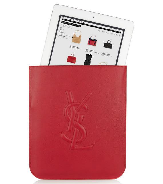 Yves Saint Laurent iPad case is luxurious