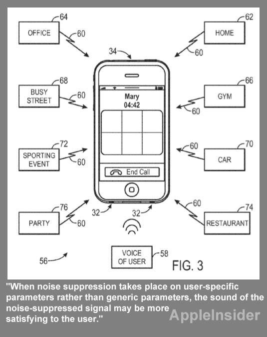 Apple patent reveals plans for noise cancellation via voice recognition
