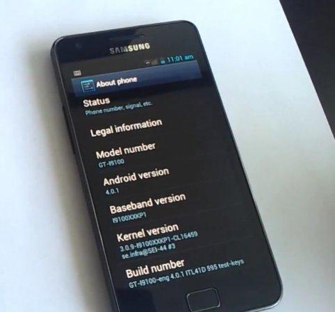 Android on Samsung Galaxy S2 To Get Android 4 0 Ice Cream Sandwich Update