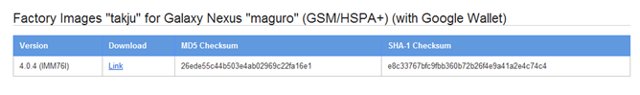 GSM Samsung Galaxy Nexus in Google Play Store Might Be First to Get Android 5.0 Jelly Bean [Rumor]