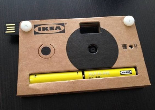 Ikea Reveals Adorable Cardboard Digital Camera Ikea Reveals Adorable Cardboard Digital Camera