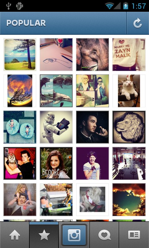 Instagram Now Live in Google Play Store for Android