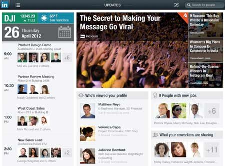 LinkedIn Finally Rolls Out an iPad App LinkedIn Finally Rolls Out an iPad App
