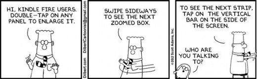 Amazon Gets Dilbert and Doonesbury Digital Comic Anthologies: Kindle Fire Exclusive
