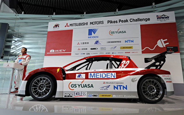 Mitsubishi prepares i MiEV Evolution electric car for “The Race to the Clouds” Mitsubishi prepares i MiEV Evolution electric car for “The Race to the Clouds”
