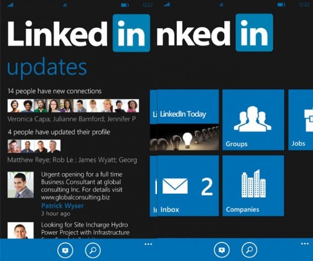 LinkedIn Releases Official Windows Phone Application LinkedIn Releases Official Windows Phone Application